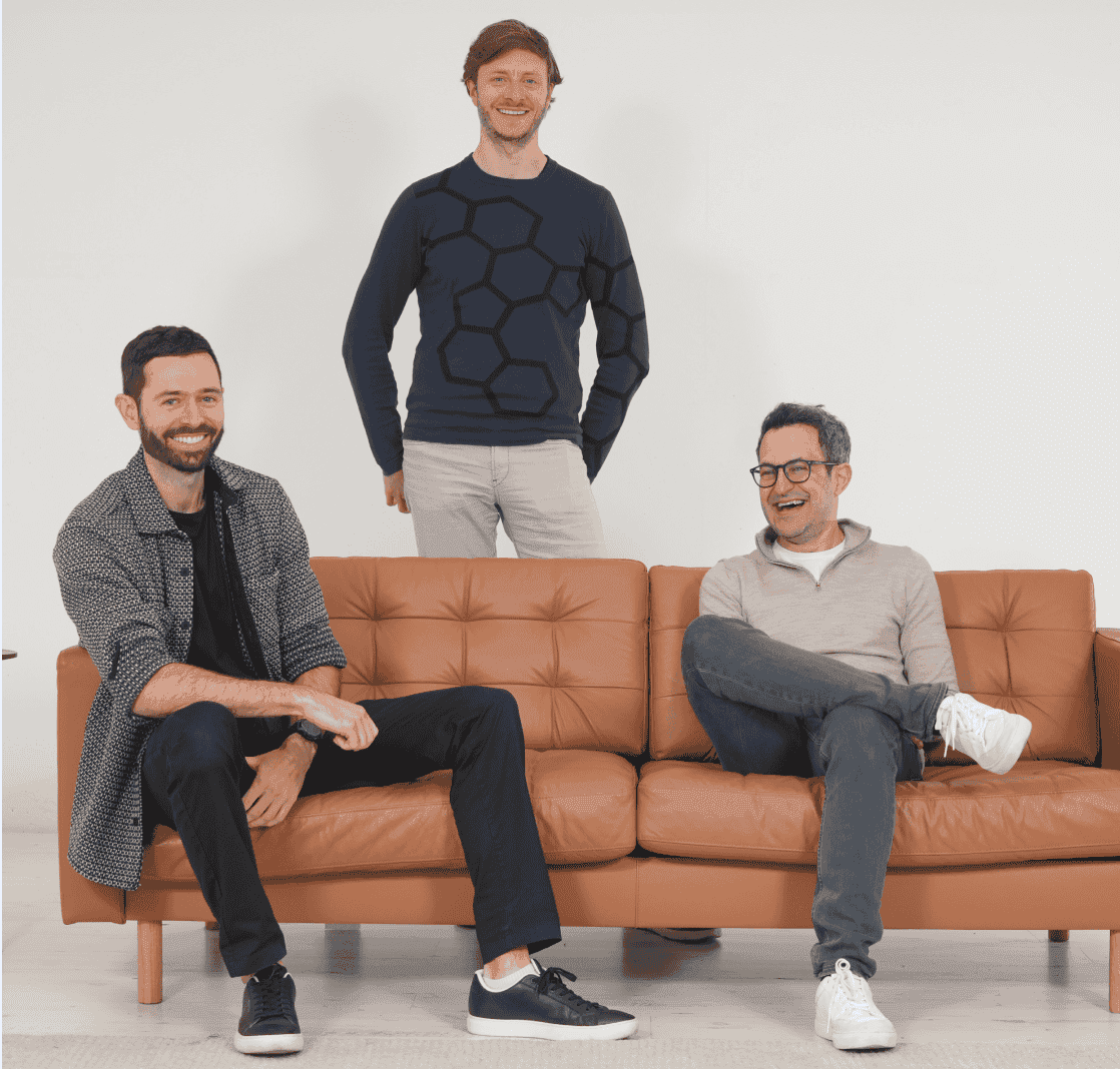 Ravio founding team - Roy, Merten and Raymond